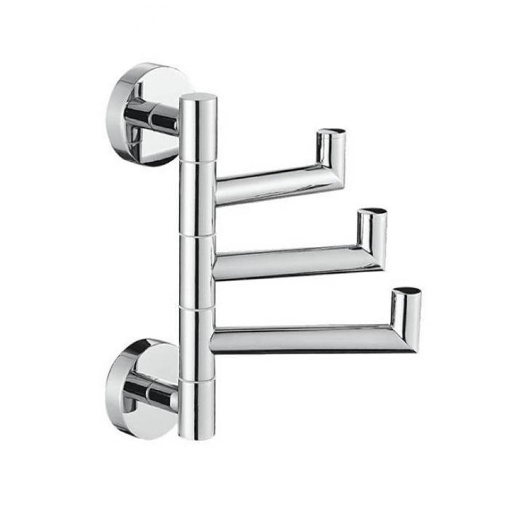 Triple Swivel Hook - Chrome