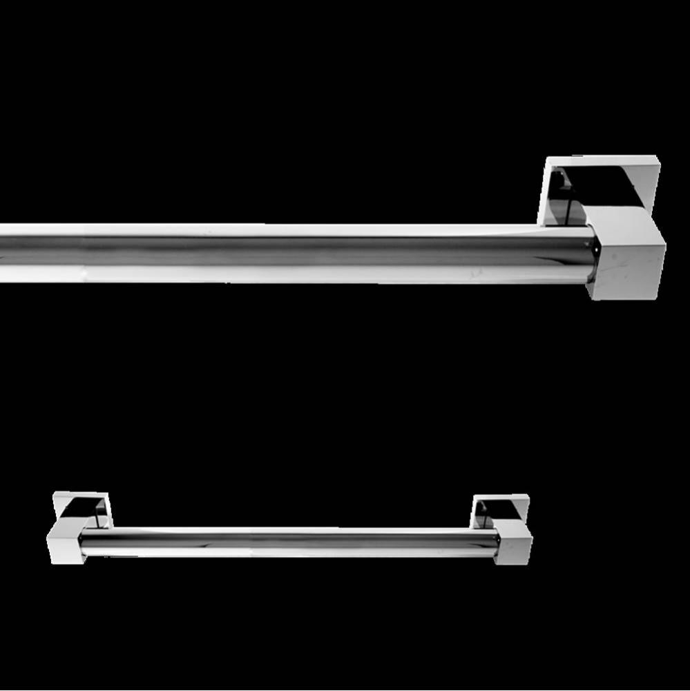 Square 18'' Safety Bar (ADA) - Chrome