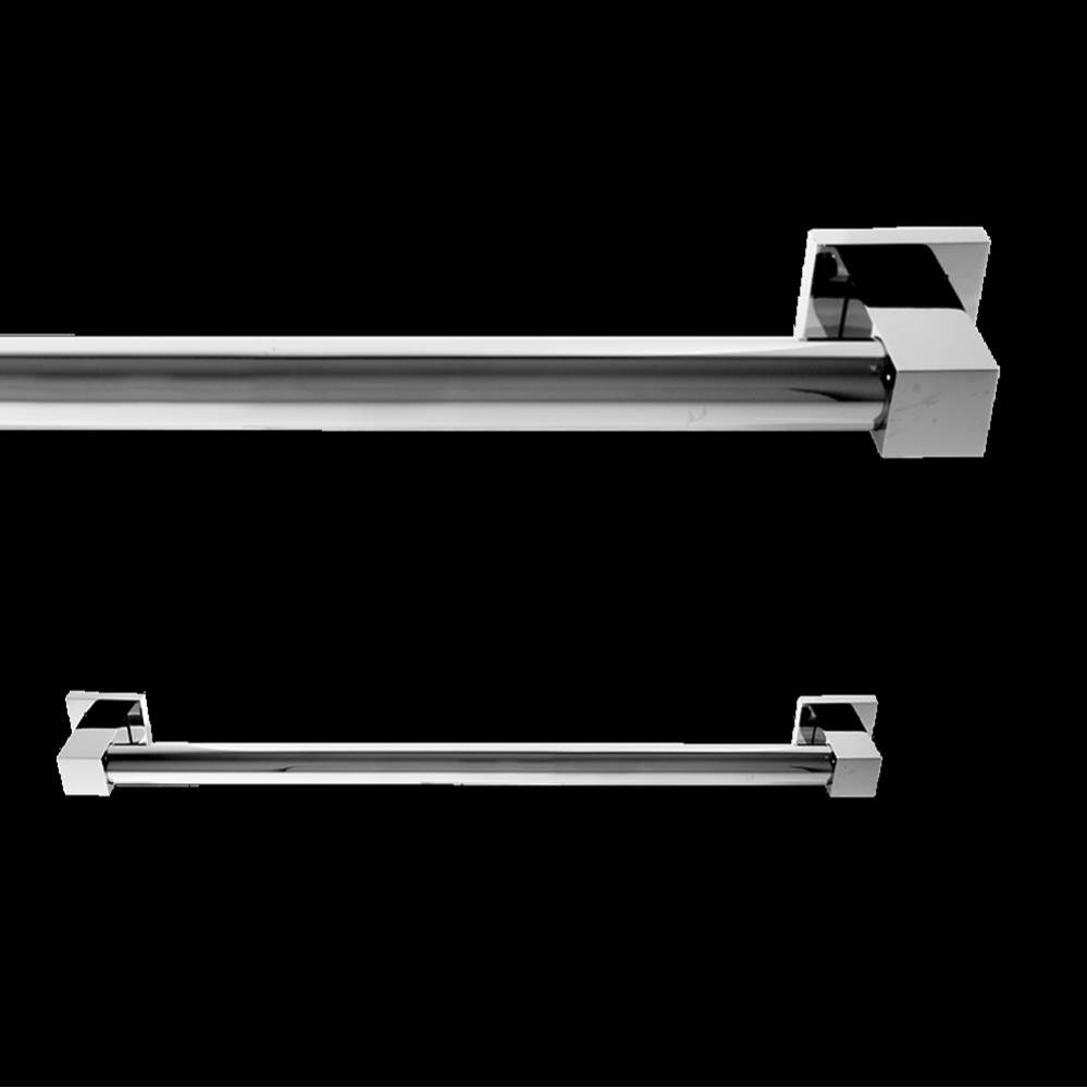 Square 24'' Safety Bar (ADA) - Chrome