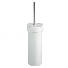 LaLoo Canada 3500TB C - Toilet Brush Floor - White Porcelain - Chrome