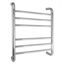 LaLoo Canada 3610RPS - 6 Bar Towel Ladder - Round Bar - Polished Stainless