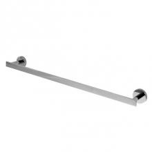 LaLoo Canada A6924 C - Ash Single Towel Bar - Chrome