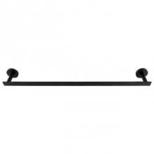 LaLoo Canada A6924 MB - Ash Single Towel Bar - Matte Black