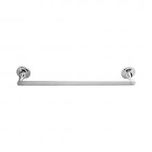 LaLoo Canada C7318 BN - Coco Single Towel Bar 18'' - Brushed Nickel