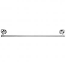 LaLoo Canada C7324 PN - Coco Single Towel Bar - Polished Nickel