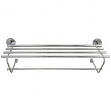 LaLoo Canada CR3862 MB - Classic-R Towel Shelf with Single Bar - Matte