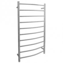 LaLoo Canada ETW1-1 MB - NVELUP: 10 Bar Round - Evenly spaced 120V, 60Hz, 125W - 201SS with Matte Black Powder Coat comes w