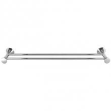 LaLoo Canada I3330D BN - Indy Extended Double Towel Bar - Brushed