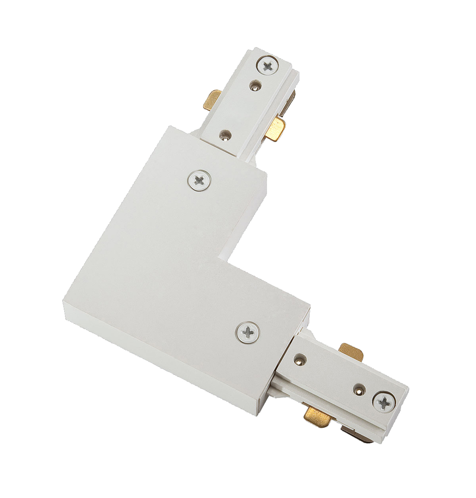 L Connector, White