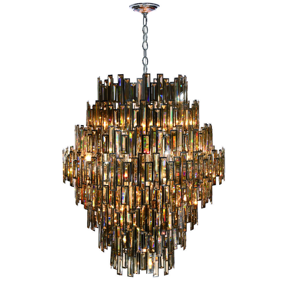 VIENNA,28LT CHANDELIER,CHROME