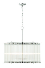 Eurofase 47239-029 - Glasbury 24" Pendant In Nickel