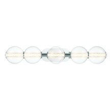 Eurofase 47258-020 - Atomo 38" LED Vanity In Chrome With Clear Glass