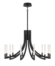 Eurofase 49011-036 - Olette-Chandelier-12Lt-36In-BK-Fr