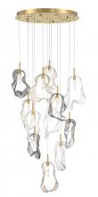 Eurofase 49237-016 - Norah-Chandelier-12Lt-24In-GD-Mx