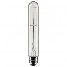 Satco Products Inc. S21867 - 8 Watt T9 LED; Clear; Medium Base; 2700K; 800 Lumens; 120 Volt; 2-Pack