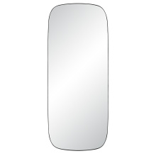 Renwil MT2614 - Almandine 72" Tall Rectangular Mirror, Matte Black