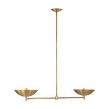 Renwil LPC4491 - Waxlow 64.5" Height Ceiling Fixture, Plated Dark Antique Brushed Brass
