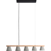 Renwil LPC4330 - Zain 6" Length Ceiling Fixture, Grey