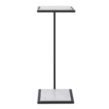 Renwil TA458 - Danica Indoor Steel Table, Matte Black