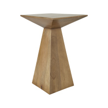 Renwil TA510 - Garnett Indoor Mango Wood Side Table, Light Brown