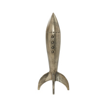 Renwil STA789 - Brooks Indoor Cast Aluminum Statue, Antique Brass