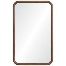 Renwil MT1835 - Dickens 32" Tall Rectangle Wall Mirror, Brown