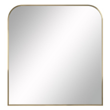 Renwil MT2507 - Joan 40" Tall Arch Wall Mirror, Yellow