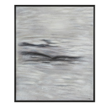 Renwil OL2187 - Baelish 60" H x 50" W Canvas Art, Grey