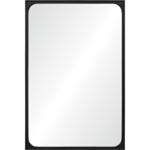 Renwil MT2151 - Sorella 36" Tall Rectangle Wall Mirror, Black