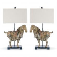 Regina Andrew 13-1111 - Regina Andrew Dynasty Horse Table Lamp Pair
