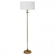 Regina Andrew 14-1015 - Regina Andrew Clove Stem Floor Lamp (Antique Gold Leaf)