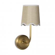 Regina Andrew 15-1167NB - Regina Andrew Ariel Sconce (Natural Brass)