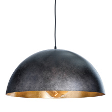 Regina Andrew 16-1091BLK - Regina Andrew Sigmund Pendant Large (Black and Gold)
