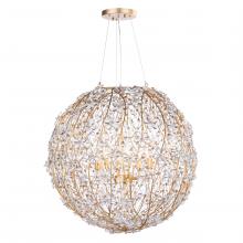 Regina Andrew 16-1173GL - Regina Andrew Cheshire Chandelier Large (Gold Le