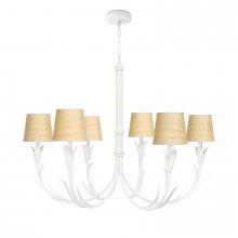 Regina Andrew 16-1416WT-RAT - Regina Andrew River Reed Chandelier Small (White