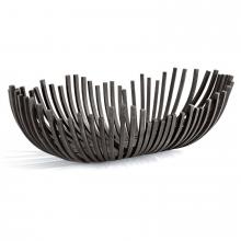 Regina Andrew 20-1206 - Regina Andrew Webbed Bowl Oblong (Blackened Iron)
