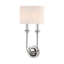 Hudson Valley 1232-PN - 2 LIGHT WALL SCONCE