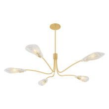 Hudson Valley 4905-AGB - Tenafly Chandelier