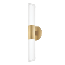 Hudson Valley 6052-AGB - Rowe Wall Sconce