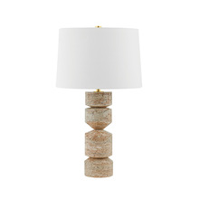 Hudson Valley L4730-AGB - GALEVILLE TABLE LAMP
