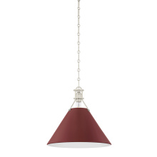 Hudson Valley MDS352-PN/CRN - Painted No. 2 Pendant