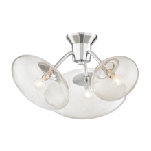 Hudson Valley KBS1471603-PN - Opera Semi Flush