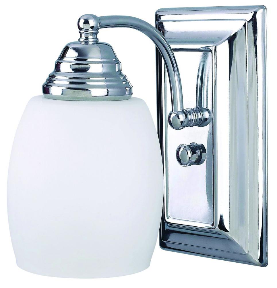 Griffin 3 Light Vanity, Chrome Finish