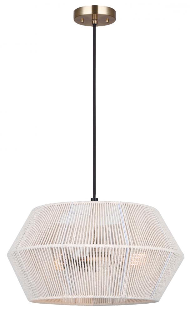 WILLOW, ICH1120A04GD18, 4 Lt 17.75" Width Rod Chandelier, 60W Type A, 17.75" W x 17.5 - 59.5