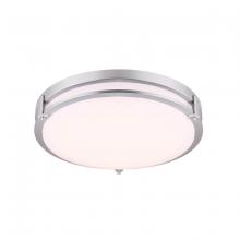 Canarm LFM112A16BN - Gilda LED Integrated Flush Mount Light, Brushed Nickel Finish