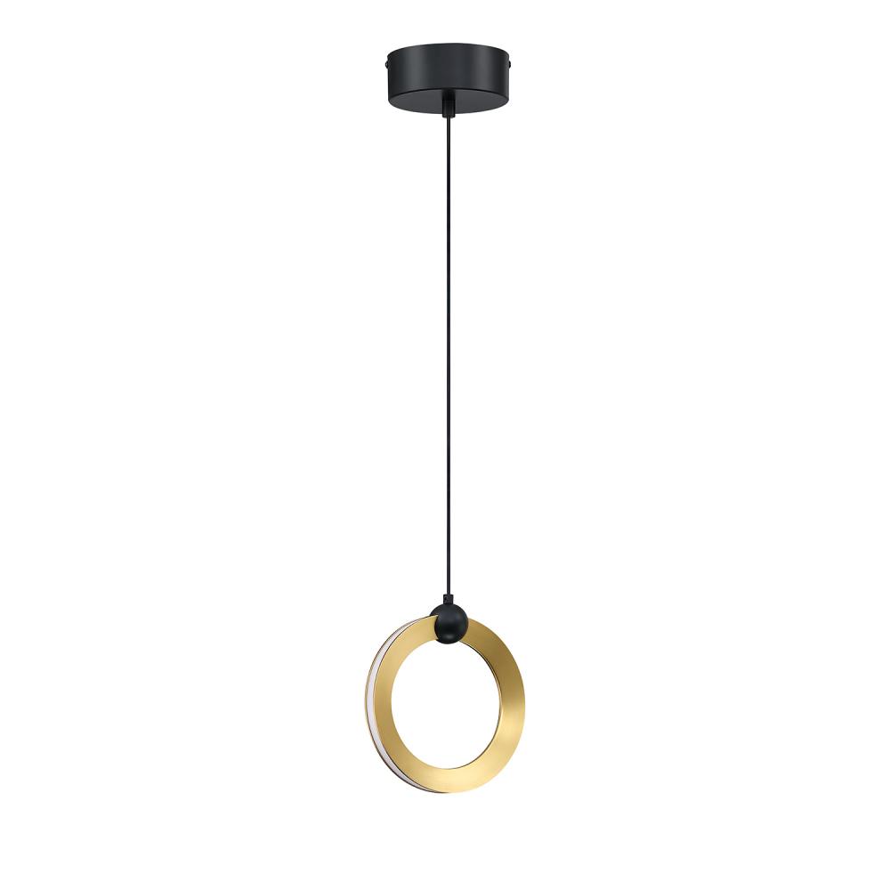 1 LIGHT LED RING PENDANT