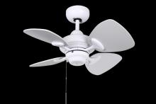 Kendal AC16324-WH - Aires 24 in. White Ceiling Fan
