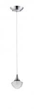 Kendal PF43-1LPE-CH - ICICLE series 1-Light Chrome Pendant