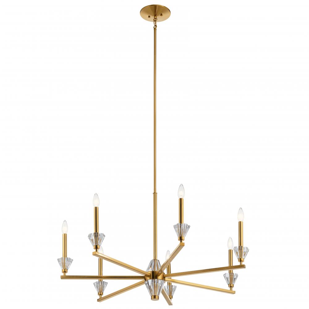 Calyssa™ 7 Light Chandelier Fox Gold