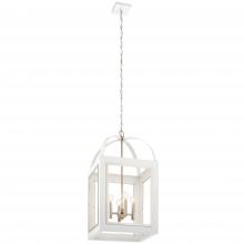 Kichler 52029WH - Vath™ 16" 4 Light Foyer Pendant White